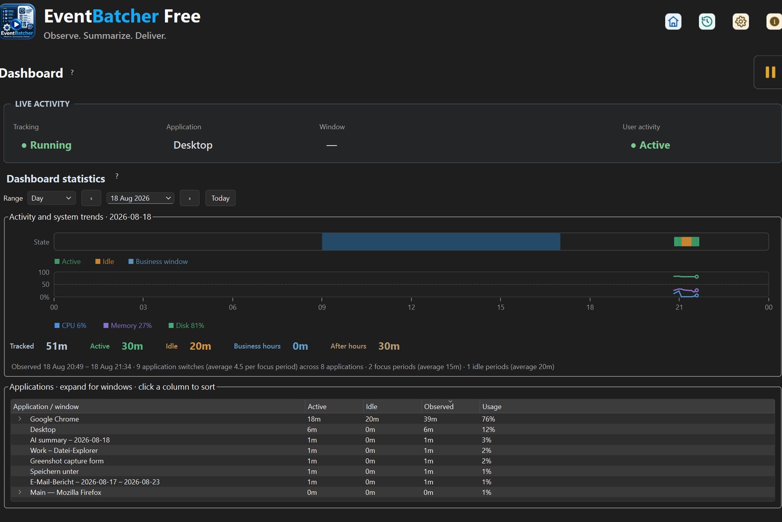 EventBatcher